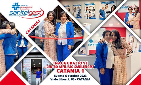 Nuova Apertura Centro Affiliato Sanitelgest Di Catania Sanitelgest