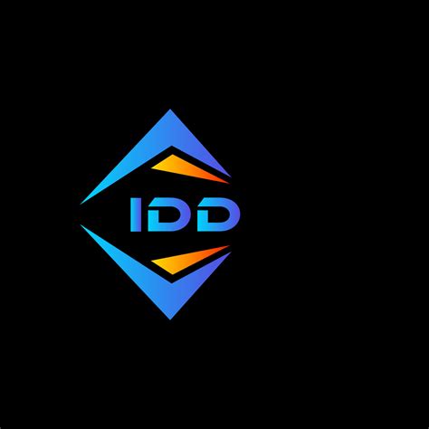 Idd Abstract Technology Logo Design On White Background Idd Creative