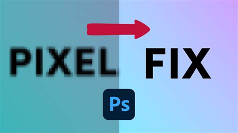 Fix Pixelated Text In Photoshop YouTube