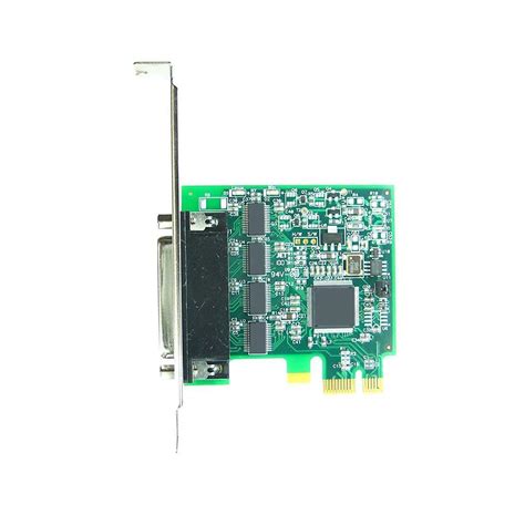 Axxon PCI Express PCIe 4 Port RS232 Serial Card Adapter With Cable