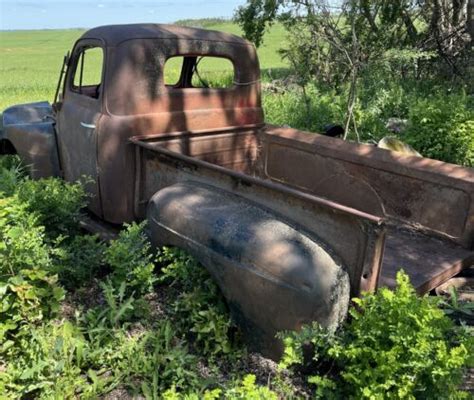 1949 Ford Canada Windsor Ontario F 47 Shortbox 12 Ton Not Running