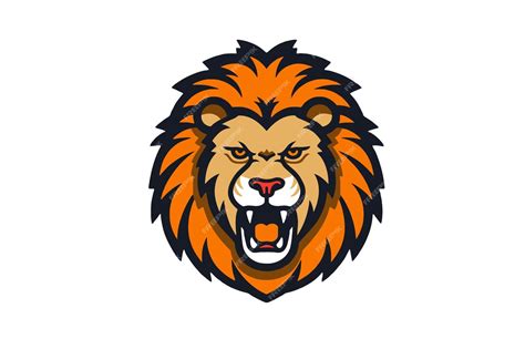 Premium Vector Lion Head Mascot Logo Design Vector Lion Head Logo