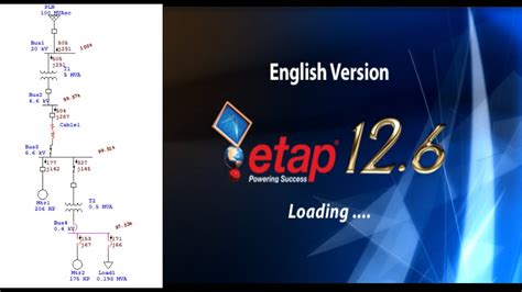 Membuat Single Line Diagram Sld And Load Flow Analysis Etap 1260