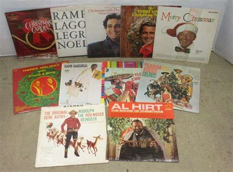 Christmas Record Albums Includes Hallmark London Symphony