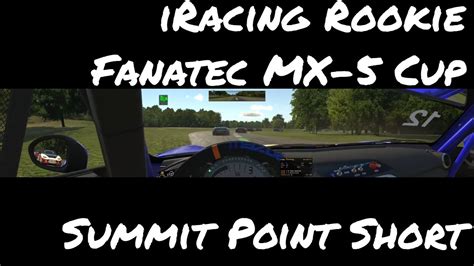 IRacing Rookie Season Race 1 Summit Point Jefferson Fanatec MX 5