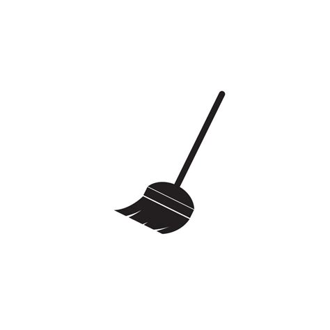 broom logo vector 13938722 Vector Art at Vecteezy