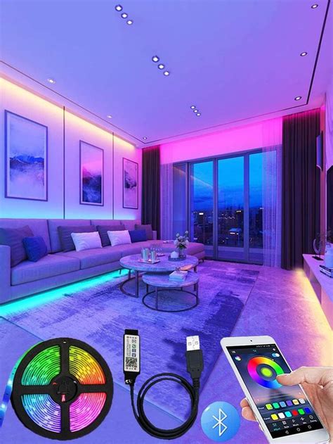 30 60 90 150 Led 1 2 3 5M RGB LED Strip Light Bande de lumière Bande