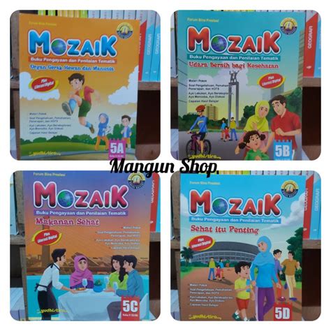 Jual Buku Mozaik Pengayaan Dan Penilaian Tematik Sd Kelas A B C D E