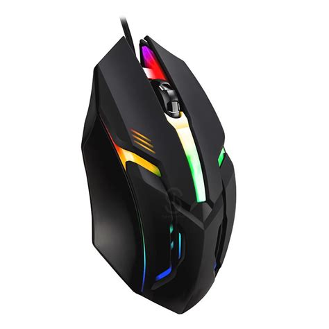 Mouse Gamer Ptico Luminoso Led Dpi Kabum