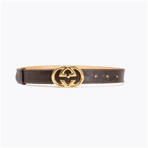 Gucci Gg Leather Belt A Retro Tale