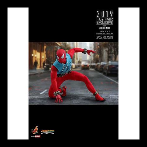 Jual Baru Hot Toys Spider Man Ps4 Spiderman Scarlet Spider Vgm34 Hottoys 1 6 Action Figure