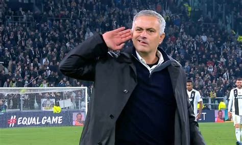 La Explicación De José Mourinho Al Polémico Gesto En Cancha De Juventus