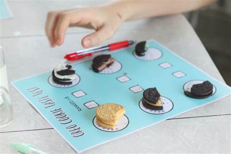 Oreo Taste Test Activity With Printable Score Sheets Gluesticks Blog