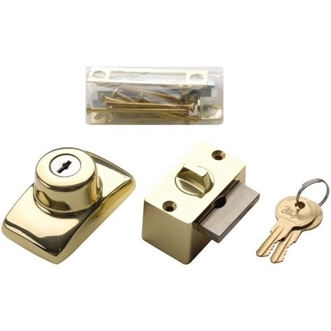 Wright Products 4 In Screen Door And Storm Door Deadbolt Lock At