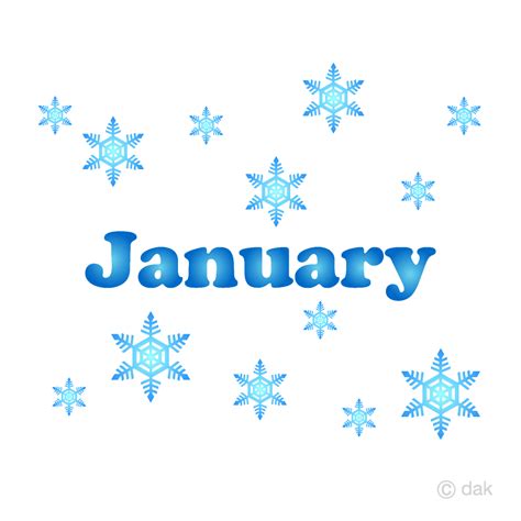 January Clip Art Images