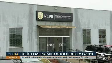 Meio Dia Paran Ponta Grossa Pol Cia Investiga Morte De Beb Por