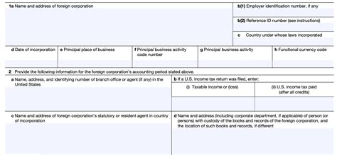 Irs Form 5471 Reporting On Foreign Corporations