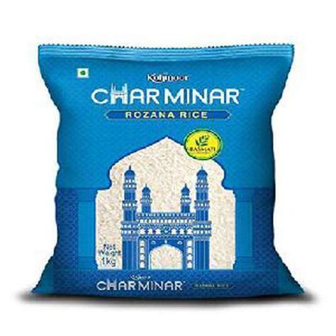 Buy Kohinoor Charminar Rozana Basmati Rice 1 Kg Online From Shops Near