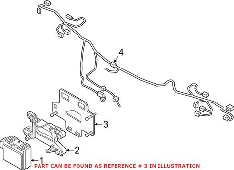 Bmw Cruise Control Distance Sensor Bracket Genuine Bmw