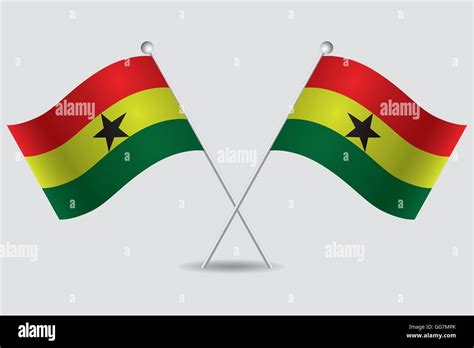 Flags Of Ghana Stock Vector Images Alamy