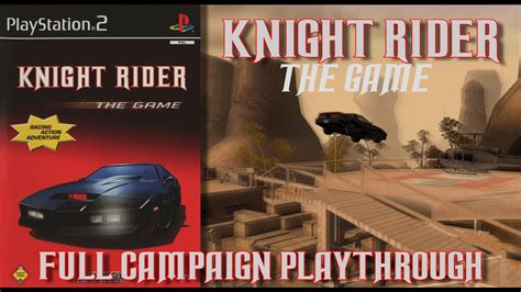 Knight Rider The Game 2002 PS2 Longplay PCSX2 Emulator YouTube