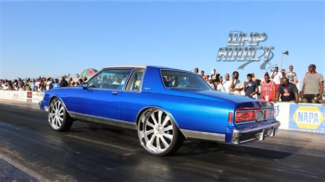 WhipAddict 1300HP Twin Turbo Caprice Landau Hits The Track On 26