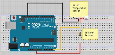 Pt100 Temperature Sensor Circuit Diagram