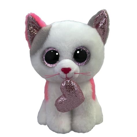 Ty Beanie Boos Milena The Valentines Day Cat Inch Stuffed