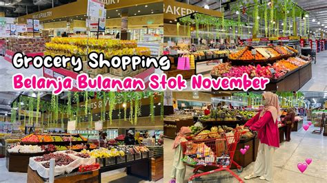 Groceryshopping BELANJA BULANAN STOK NOVEMBER Grocery Groceries