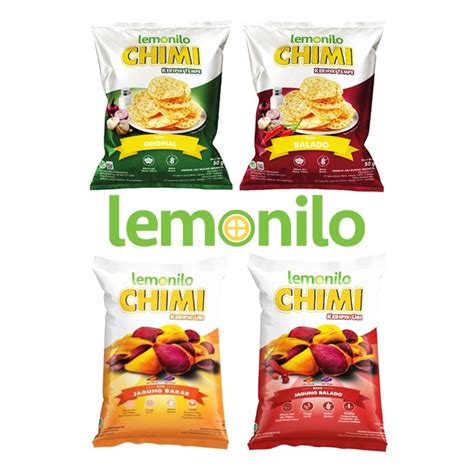 Jual LEMONILO Chimi Keripik Ubi Keripik Tempe Jagung Bakar Jagung