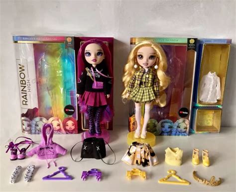 Rainbow High Series Emi Vanda Sheryl Meyer Fashion Doll Bundle