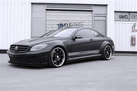 Famous Parts Mercedes Benz Cl Matte Black Edition Sportscarguru