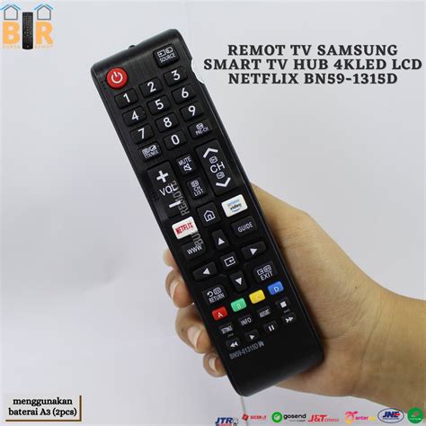 Jual Remot Remote Smart TV Samsung LCD LED Smart TV Netflix BN59