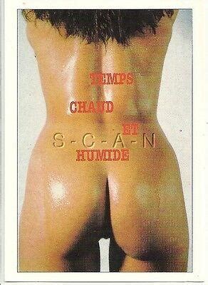 Original Vintage Nude French Pinup Pc Endowed Black Woman Bareback