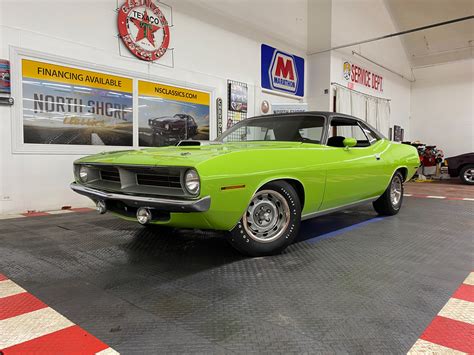 1970 Plymouth Cuda Rare Sub Lime Green V Code 440 3x2 4 Speed