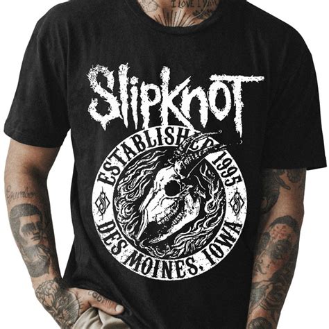 Camiseta Slipknot Rockwear Preta Elo Produtos Especiais