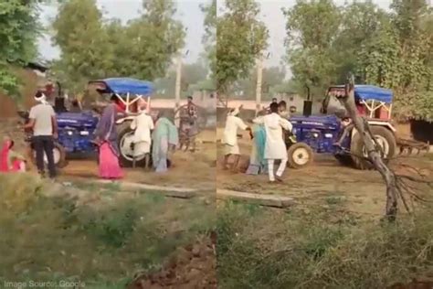 Young Man Was Brutally Crushed To Death By A Tractor In A Land Dispute In Bayana Bharatpur