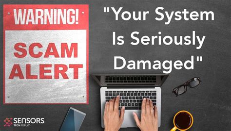 Your System Is Seriously Damaged Scam Pop Up Removal