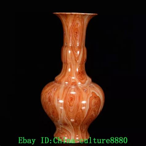 11 8 VASE FENG Shui en porcelaine émaillée Yongjiang EUR 1 320 00