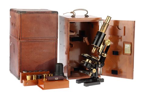 At Auction A Large Zeiss Jug Handle Microscope