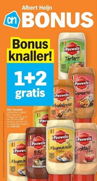 Alle Pauwels Promotie Bij Albert Heijn