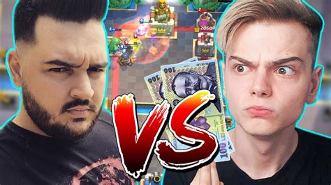 Vs Pe Bani Reali Cu Xslayder Clash Royale Romania Youtube