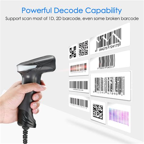 Eyoyo Usb Qr D Barcode Scanner Handheld Wired Bar Code Reader Pdf