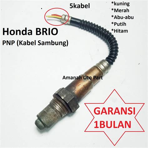 Jual Sensor Oxygen Honda Brio Oksigen CO2 O2 5kabel ASLI ORIGINAL 5