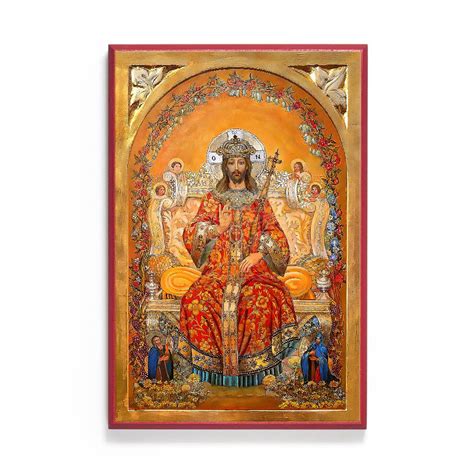 Christ Enthroned Icon X121 Legacy Icons