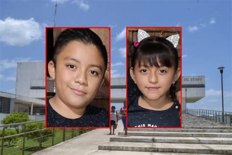 Alerta Amber en Yucatán Desaparecen dos hermanos de 9 y 10 años en