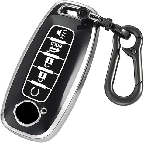 Amazon Kirsnda Key Fob Cover Case With Metal Keychain Compatible