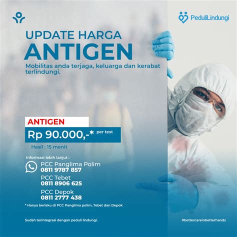 Harga Swab Antigen Jakarta Dan Depok Primecare Clinic