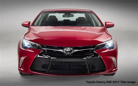 Toyota Camry Xse Automatic 2017 Price And Specs