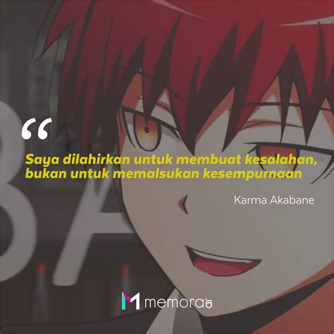 Kata Kata Bijak Karma Akabane Rizal Hadizan